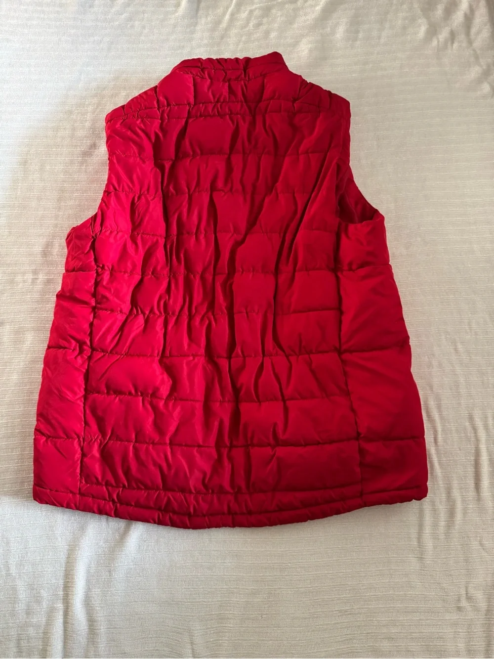 U.S. Polo Assn. Red Quilted Puffer Vest